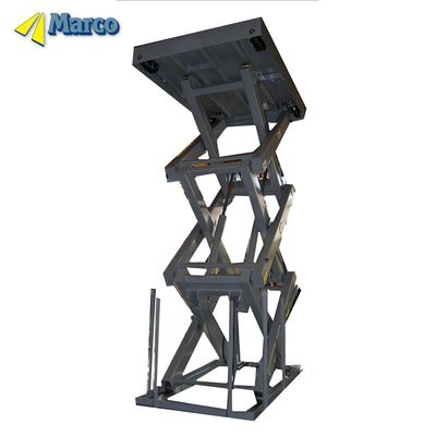 4500kg 容量 M5-045450-D2/3H ヨーロッパ効率のハイドロリックシザーリフトテーブル